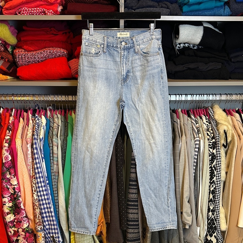 Madewell blue 5 pocket The Perfect Vintage high rise jeans size 27